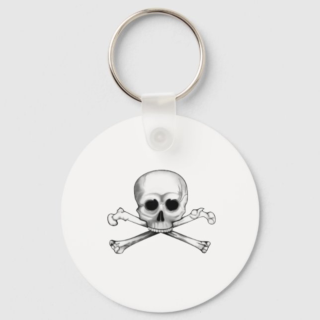 Skull och korsben nyckelring (Framsida)