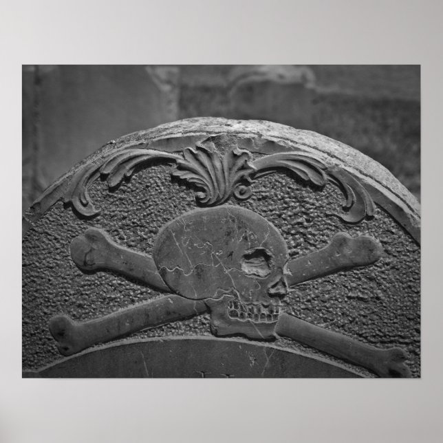 Skull och korsben poster (Framsidan)