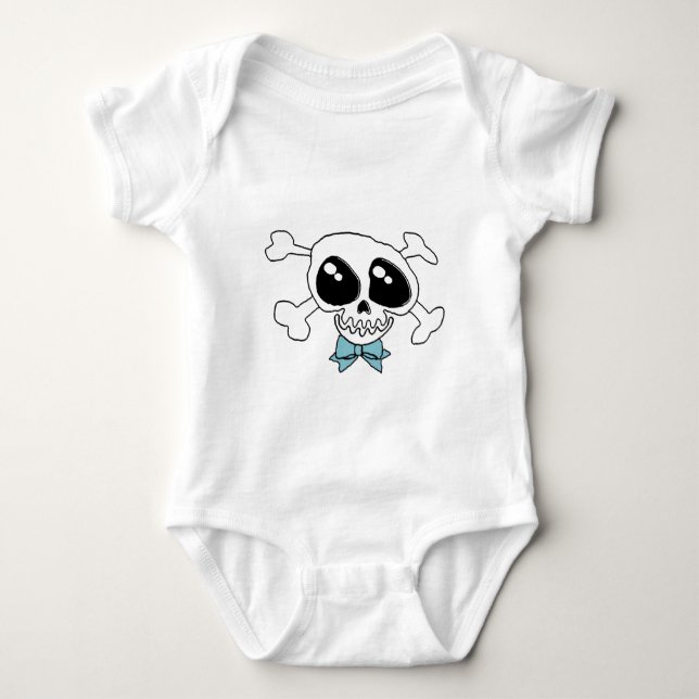 Skull och korsben t-shirt (Framsida)