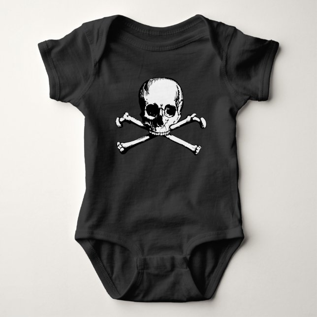 Skull och korsben T-Shirt (Framsida)