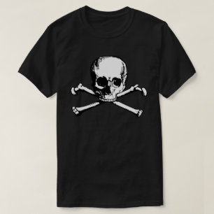Skull och korsben t shirt