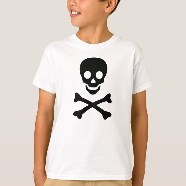 Skull och korsben t-shirt (Framsida)