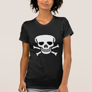 Skull och korsben tee