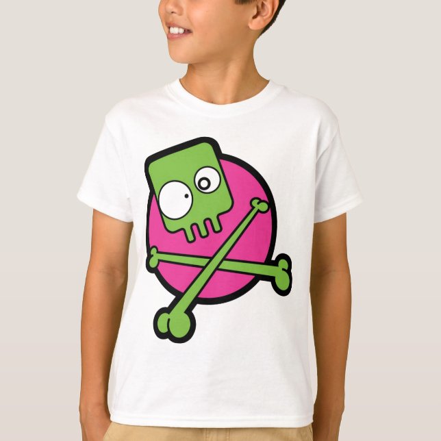 Skull och korsben tee (Framsida)