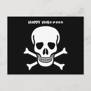 Skull och korsben vykort