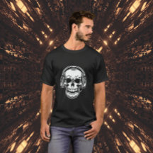 Skull- och Mörk-skuggor T-Shirt