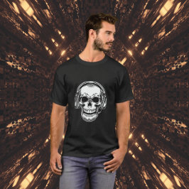 Skull- och Mörk-skuggor T-Shirt