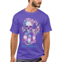 Skull och Moths Halloween