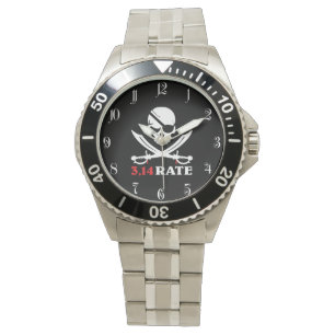 Skull och pirat-sabers armbandsur