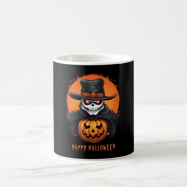 Skull och Pumpkin Kaffemugg (Center)
