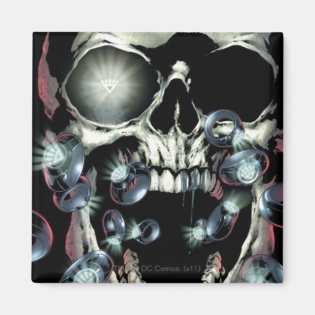 Skull och Ringar - Färg Magnet (Framsidan)