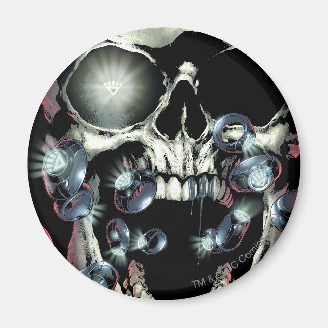 Skull och Ringar - Färg Magnet (Framsidan)