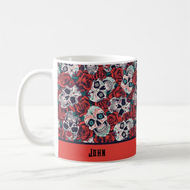 Skull och Ro Kaffemugg (Vänster)