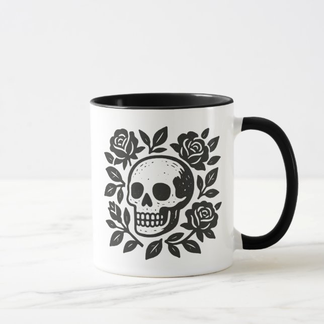 Skull och Ro Mugg (Höger)