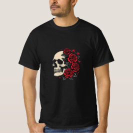 Skull och Ro Shirt - Gothic Art of Life & Death T Shirt