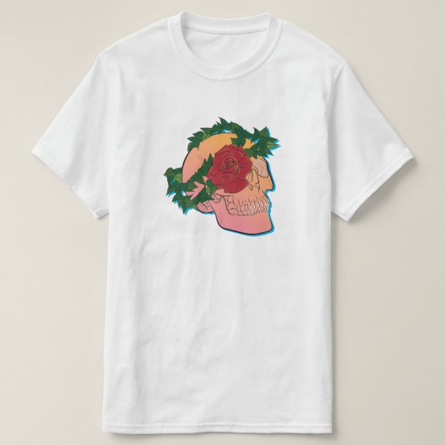 Skull och Ro T Shirt (Design framsida)