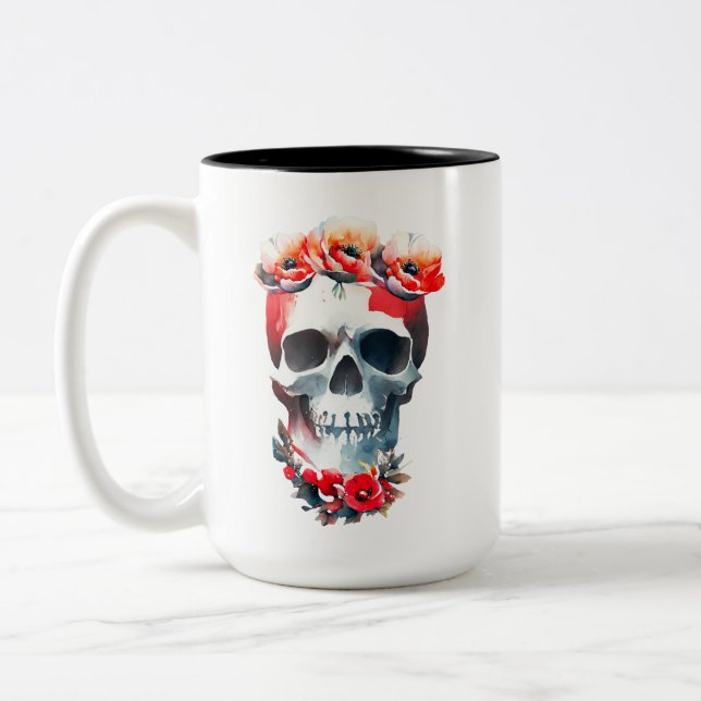 Skull och Ro Två-Tonad Mugg (Vänster)
