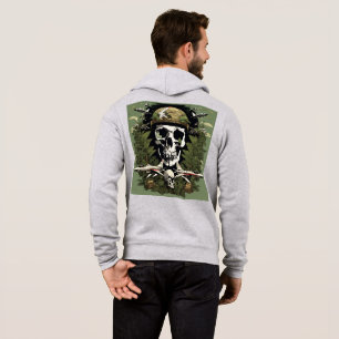 Skull och rök t shirt