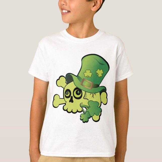 Skull och schampor tröja (Framsida)