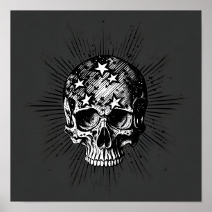 Skull och stjärnor III Poster