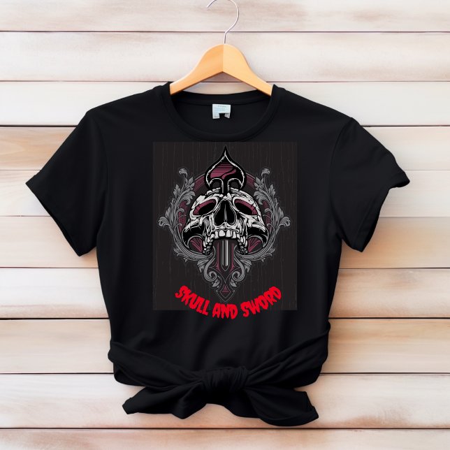 Skull och Sword T-Shirt (Skapare uppladdad)