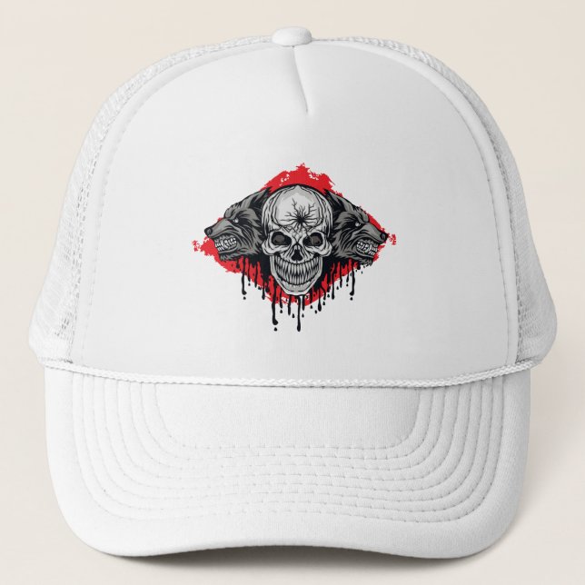 Skull och varulvar keps (Framsida)