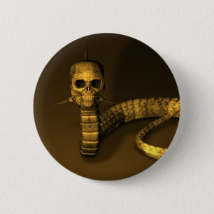 Skull - ögonblicksbild knapp