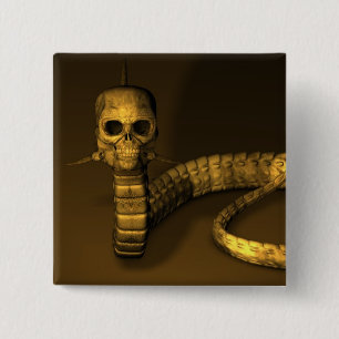 Skull - ögonblicksbild knapp