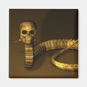 Skull - ögonblicksbild magnet