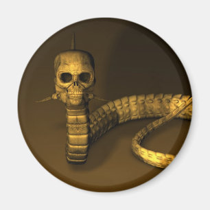 Skull - ögonblicksbild magnet