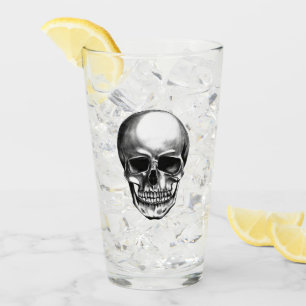 Skull old school glaskopp