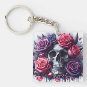 Skull omgiven av Vibrant Ro