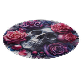 Skull omgiven av Vibrant Ro