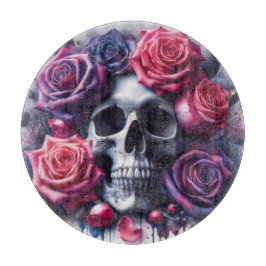 Skull omgiven av Vibrant Ro