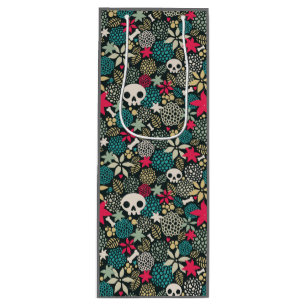 Skull på blommor