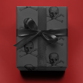 Skull på Grått | Presentpapper