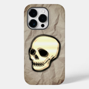Skull på papper struktur-bakgrund