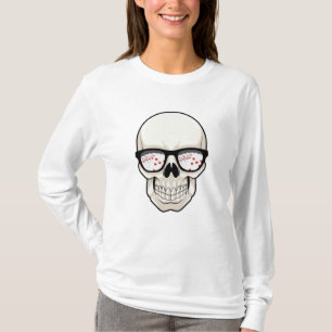 Skull på Poker med solglasögon T Shirt