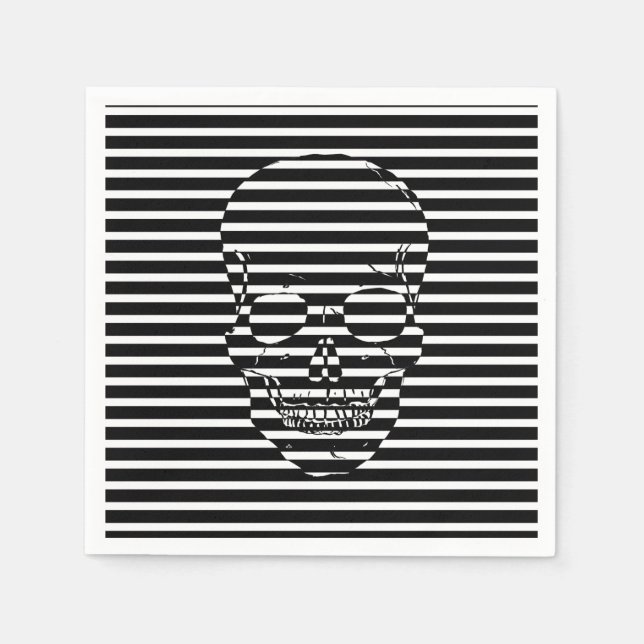 Skull Pappersservett (Framsidan)