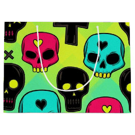 Skull Pattern Gift Bag 