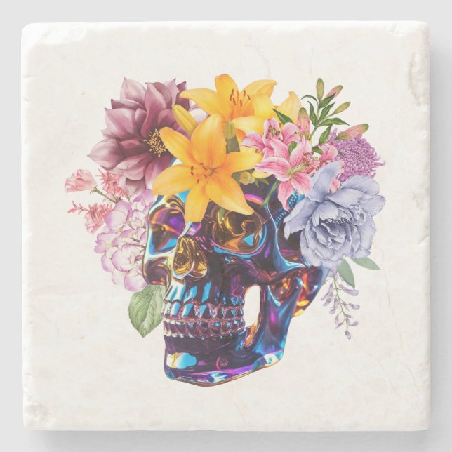 SKULL PETALS STENUNDERLÄGG (Framsidan)