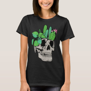 Skull Plant Cute Garden Doll Planters Funny Garden T Shirt