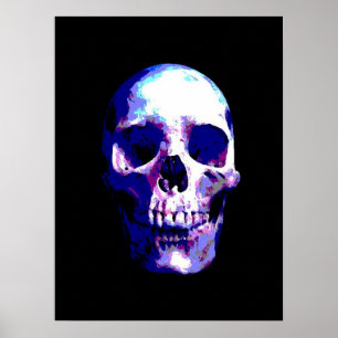 Skull-popup-bild Poster