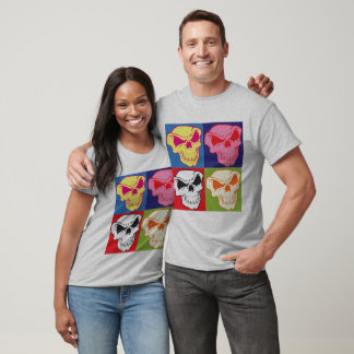 Skull-popup-bild T-shirt