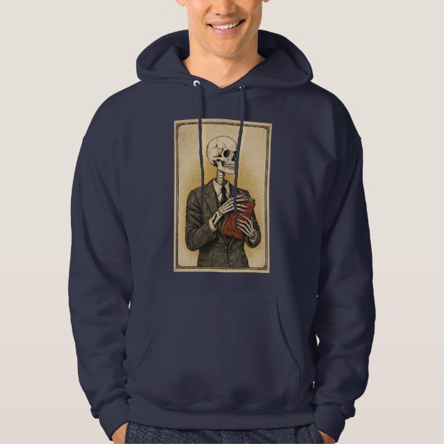Skull Portrait Hoodie (Framsida)
