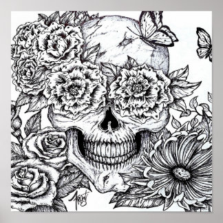 Skull Poster