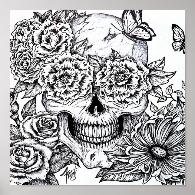 Skull Poster (Framsidan)