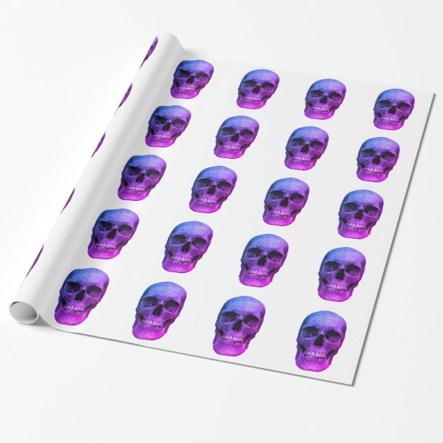 Skull Presentpapper (Utrullad)