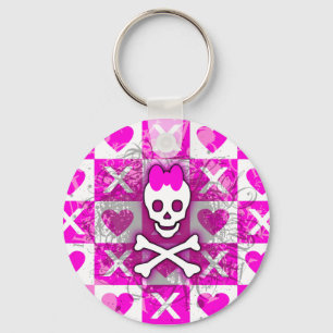 Skull Princess Nyckelring
