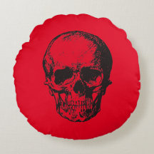 Skull Red Pop Art